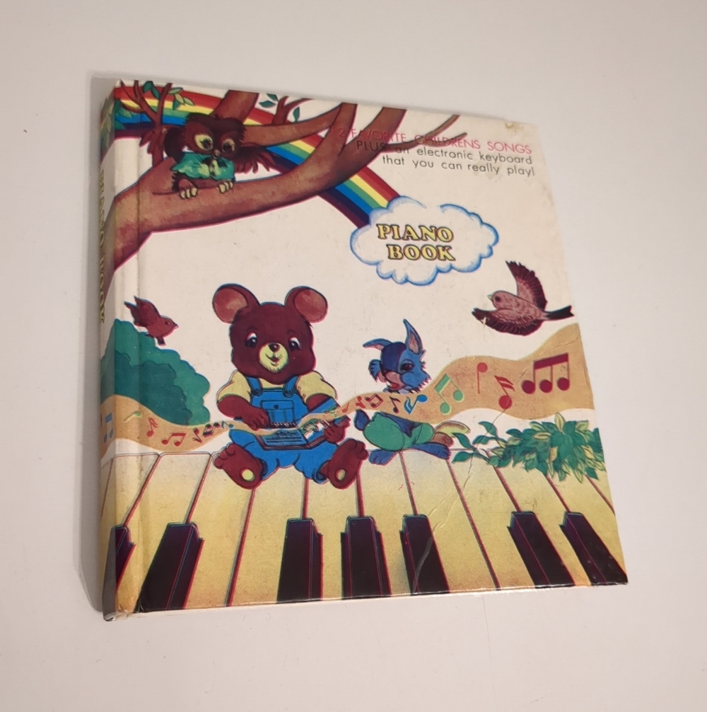 VINTAGE ELECTRON ECHO MINI PIANO SONG BOOK Not Working Made In Taiwan